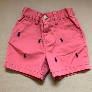 Polo pink shorts